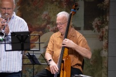 The Jeff "Siege" Siegel Quartet performs during Jazz on Jay in Robb Alley at Proctors in Schenectady on Thursday, June 26, 2025. Photo by Kevin Montano for Proctors Collaborative.