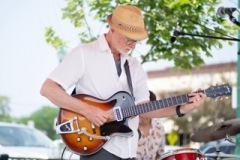 Todd Nelson and JazzAmericana perform as part of Jazz On Jay in Jay Square in Schenectady on Thursday, June 12, 2025. Jazz On Jay is a series of free jazz concerts every Thursday throughout the summer. Photo by Kevin Montano for Proctors Collaborative.