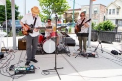 Todd Nelson and JazzAmericana perform as part of Jazz On Jay in Jay Square in Schenectady on Thursday, June 12, 2025. Jazz On Jay is a series of free jazz concerts every Thursday throughout the summer. Photo by Kevin Montano for Proctors Collaborative.
