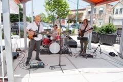 Todd Nelson and JazzAmericana perform as part of Jazz On Jay in Jay Square in Schenectady on Thursday, June 12, 2025. Jazz On Jay is a series of free jazz concerts every Thursday throughout the summer. Photo by Kevin Montano for Proctors Collaborative.